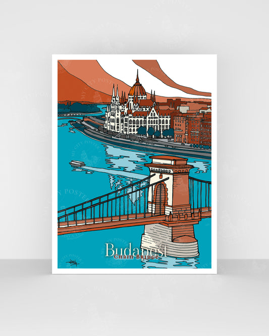 Budapest - Puente de las Cadenas