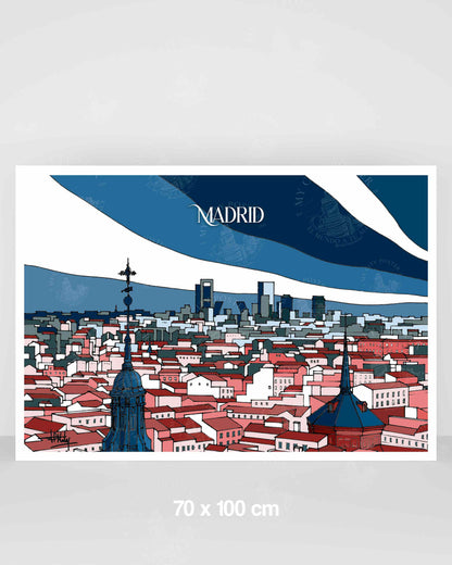 Madrid - Tejados - Azul
