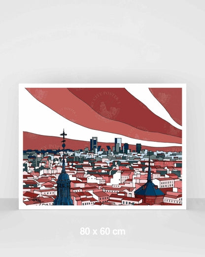 Madrid - Tejados - Ocre