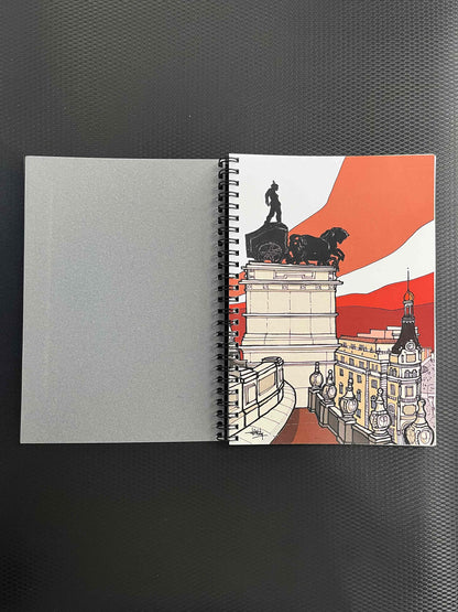 Cuaderno A5 - Madrid Calle Alcalá